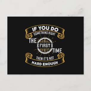Bicycle - First time is not hard enough Postcard