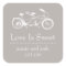 Bicycle For Two Love Is Sweet Labels (Sand)