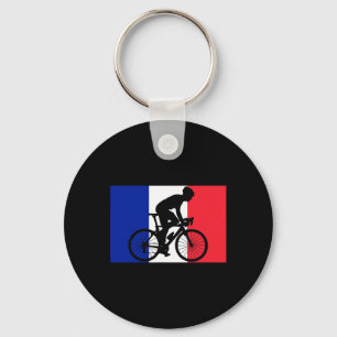 Bicycle French Cycling France Key Ring