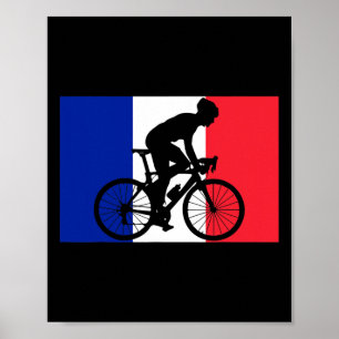 Bicycle French Cycling France Poster