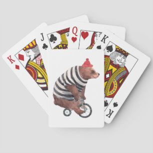 Bicycle Fun Bear Playing Cards