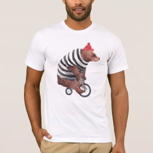 Bicycle Fun Bear T-Shirt