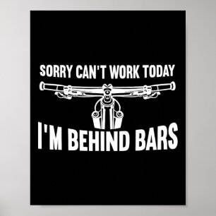 Bicycle Funny Mountain Biking Cycling Lover Poster