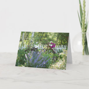 Bicycle Garden Card