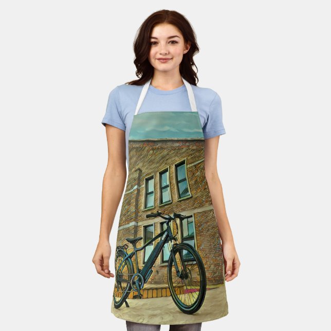 Bicycle gifts for her apron (Worn)