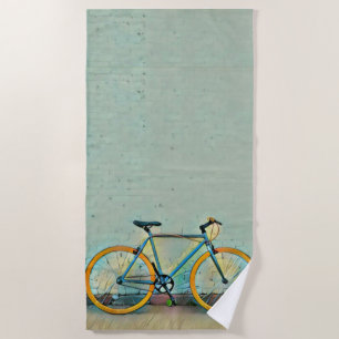Bicycle gifts for her beach towel