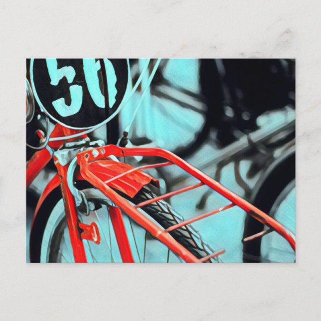 Bicycle gifts for her postcard (Front)