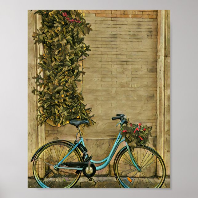 Bicycle gifts for her poster (Front)