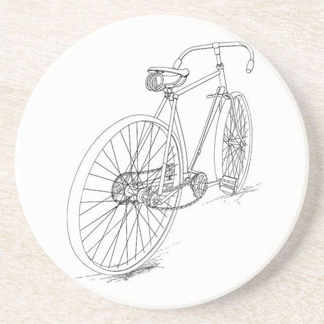 Bicycle Graphic Coaster (Front)