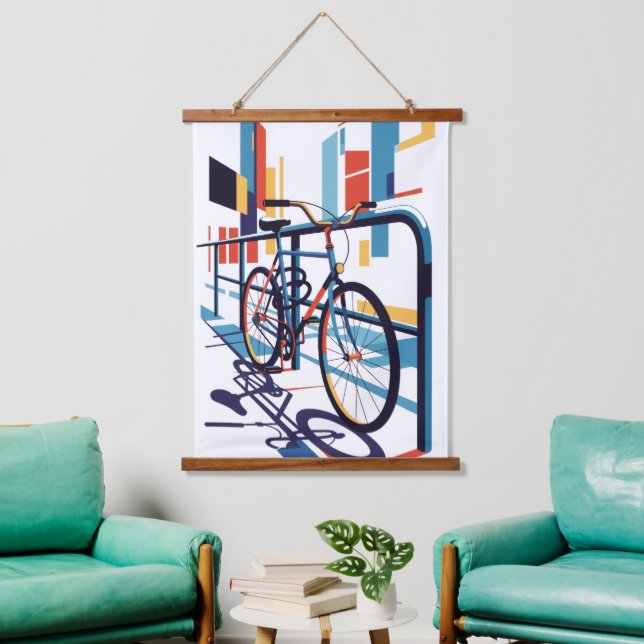 Bicycle Hanging Tapestry (Living Room)