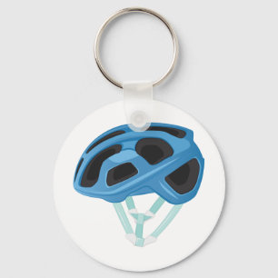 Bicycle Helmet Key Ring