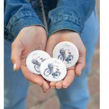 Bicycle in Delft Blue customisable