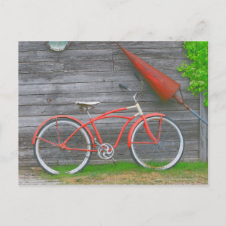 Bicycle in Leland Postcard