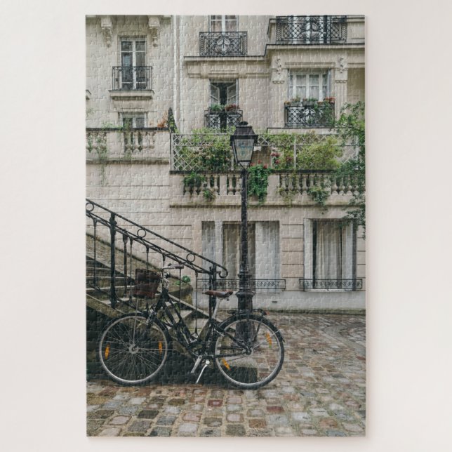 bicycle in paris puzzle (Vertical)