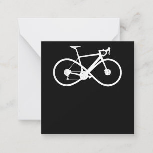 Bicycle Infinity Road Bike Racing Cycling Cyclist Card