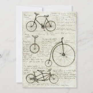 Bicycle Invitation