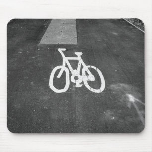 Bicycle Lane Mouse Pad