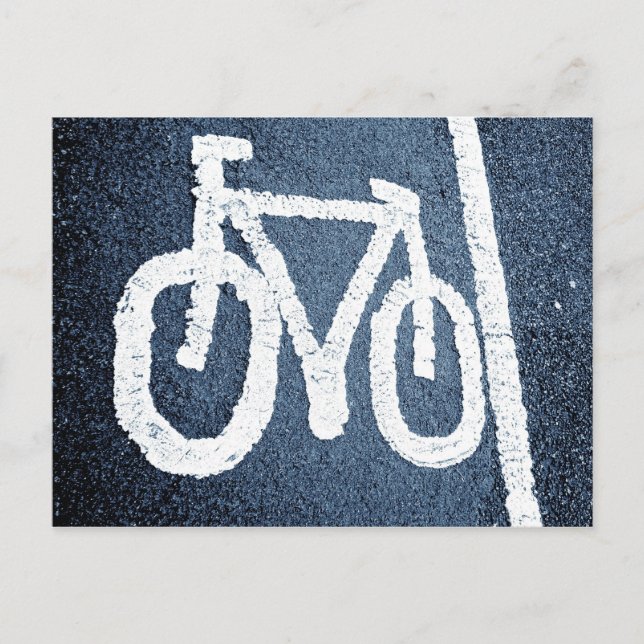 Bicycle Lane Postcard (Front)