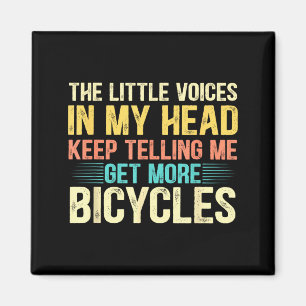 Bicycle Lover Funny Quote Cycling Humor  Magnet