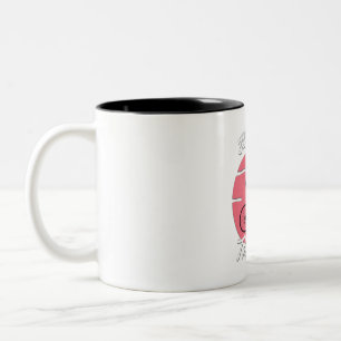 Bicycle Lover - Just Enjoy The Ride Two-Tone Coffee Mug