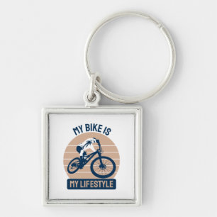Bicycle Lover - My Bike Is My Lifestyle Key Ring
