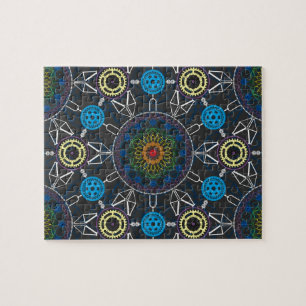 Bicycle Mandala Array Puzzle