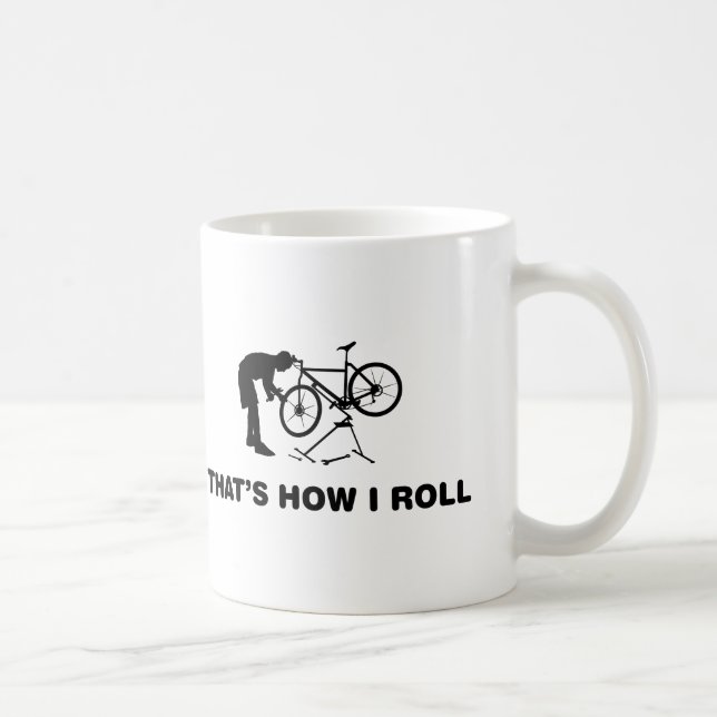 Bicycle Mechanic Coffee Mug (Right)