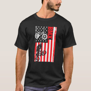 Bicycle Motocross Bmx Bike Rider Biking 2 T-Shirt