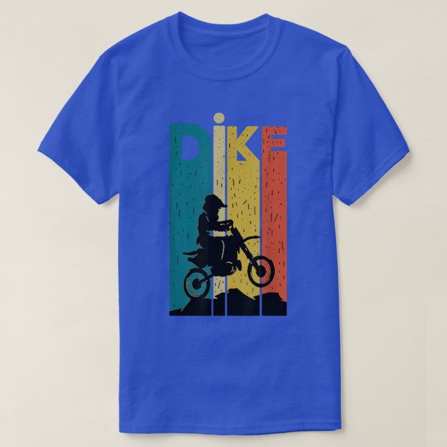 Bicycle Motocross Enduro Biker Motorcycles Fan Cla T-Shirt (Design Front)