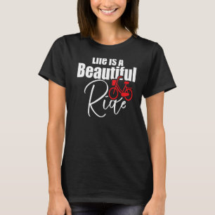 Bicycle Mountain Bike Cyclist Wheel 1 T-Shirt