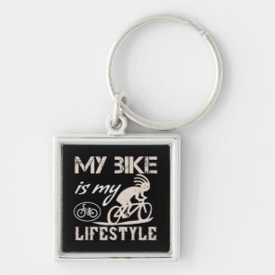 Bicycle - My bike is my lifestyle Key Ring