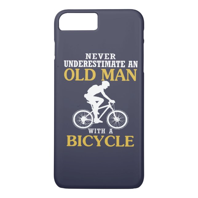 Bicycle Old Man Case-Mate iPhone Case (Back)