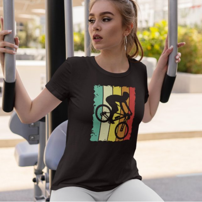 Bicycle On Colourful Background  T-Shirt (Creator Uploaded)
