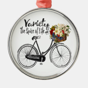 bicycle  ornament Variety is the spice of life