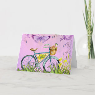 Bicycle P23A Blank Note Card