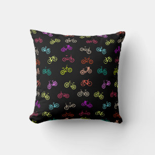Bicycle pattern invitation cushion