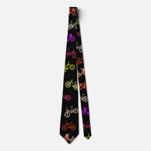 Bicycle pattern invitation tissue paper tie