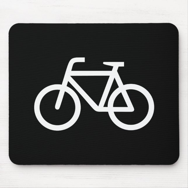 Bicycle Pictogram Mousepad (Front)