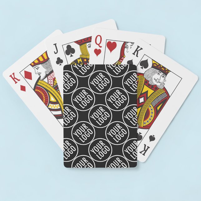 Bicycle® Playing Cards Deck Custom Logo Branded (MISOOK Deck of Cards with Logo Pattern)