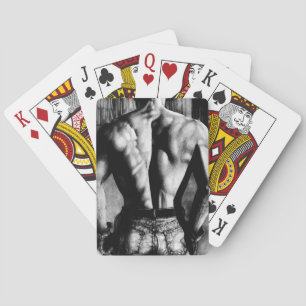 Bicycle Playing Cards Hand Drawn Masculine Art