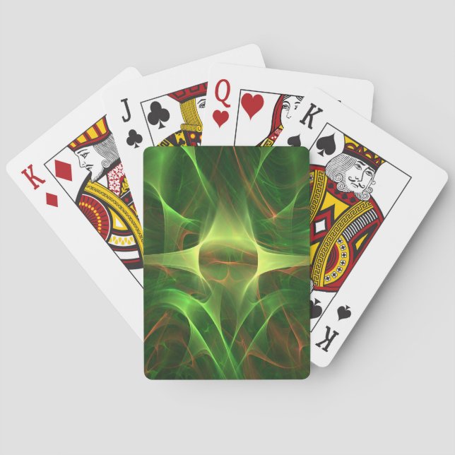 Bicycle playing cards large print. (Back)