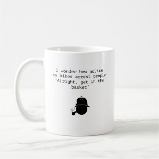 Bicycle Police Coffee Mug