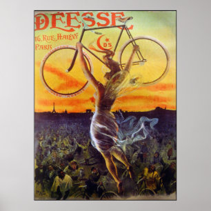 Bicycle Poster/Print: Vintage French Poster ~