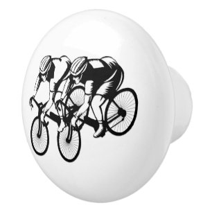 Bicycle Race Ceramic Knob