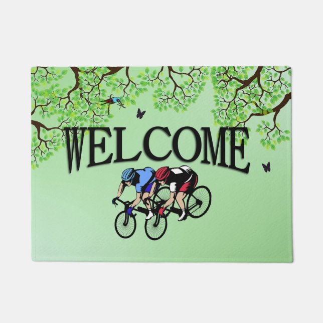 Bicycle Race Doormat (Front)