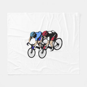 Bicycle Race Fleece Blanket