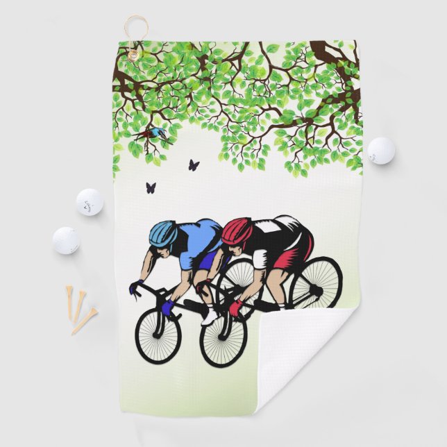 Bicycle Race Golf Towel (InSitu)