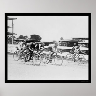 Bicycle Race in Washington, DC 1925 Poster