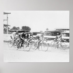 Bicycle Race in Washington DC Photograph Poster