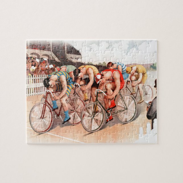 Bicycle Race Jigsaw Puzzle (Horizontal)